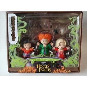 NIB Fisher Price Little People Disney Hocus Pocus Figure Set Sanderson Sisters